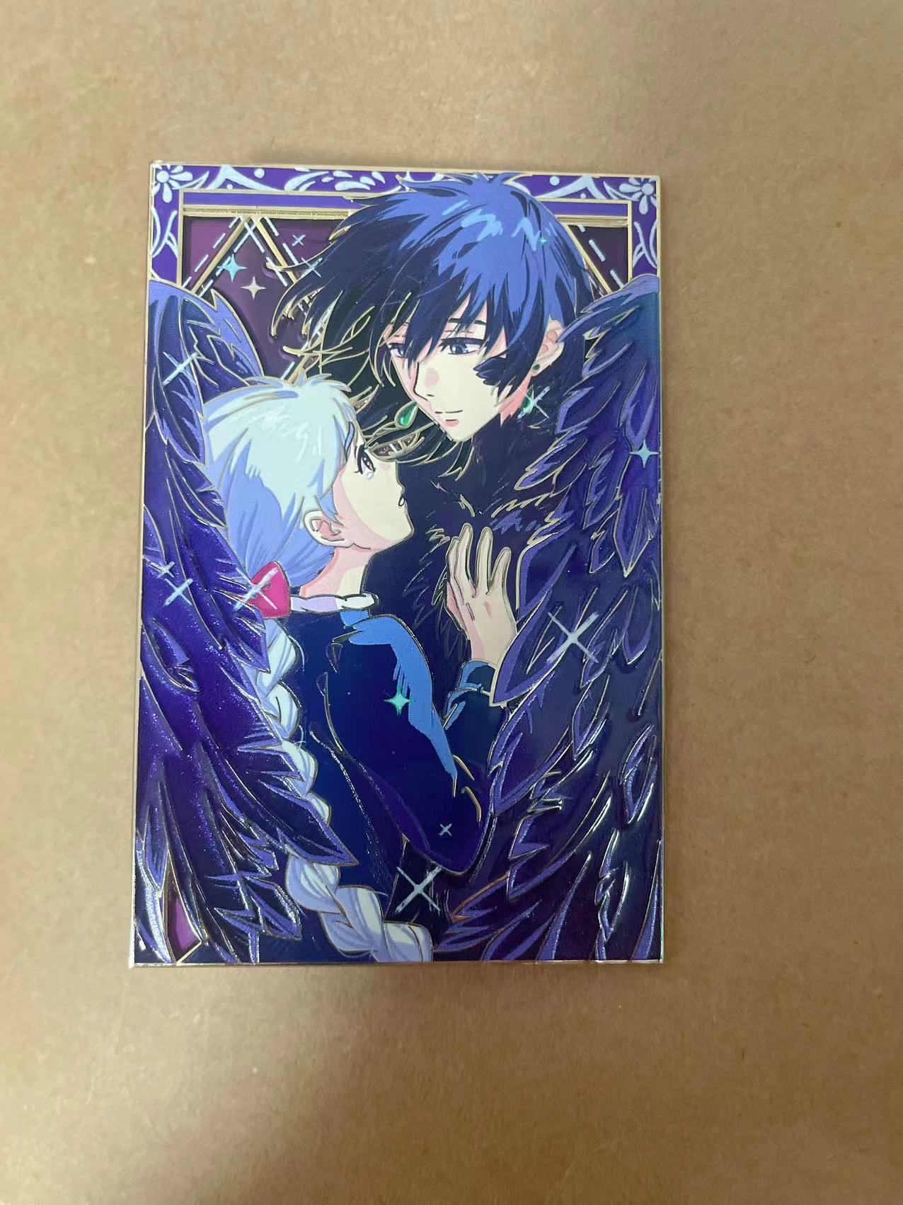 studio Ghibli Howl’s Moving Castle Hard Enamel Pins– Collectible Studio Ghibli