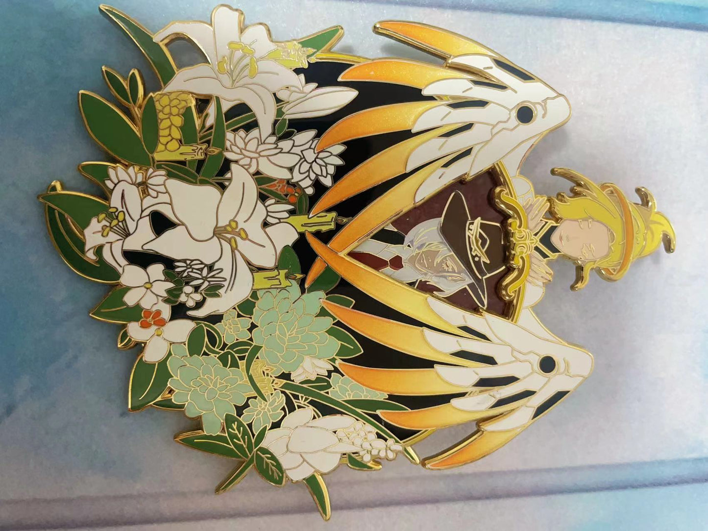Overwatch Mercy Enamel Pin | Limited Edition Angel Pin