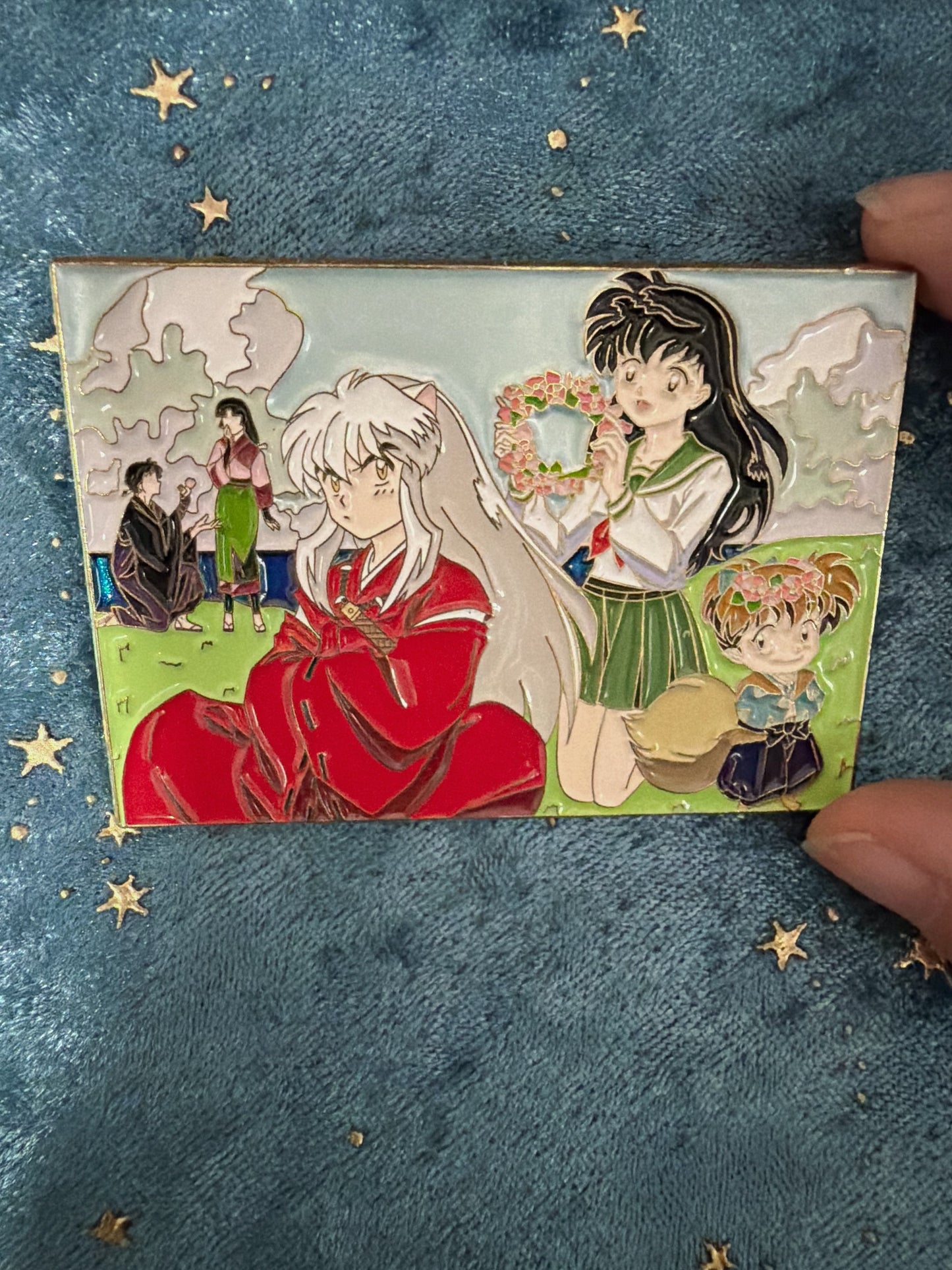 Inuyasha and kikyo enamel Pins – Rare Limited Edition for Collectors