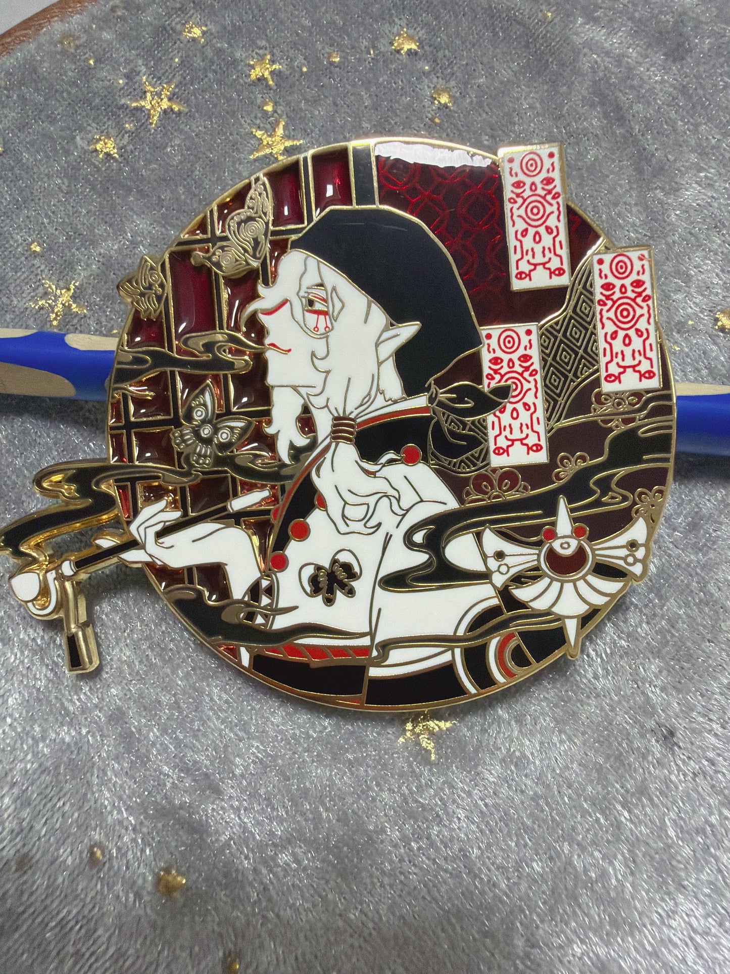 limited edition Mononoke Medicine Seller Hard Enamel Pin