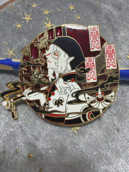 limited edition Mononoke Medicine Seller Hard Enamel Pin