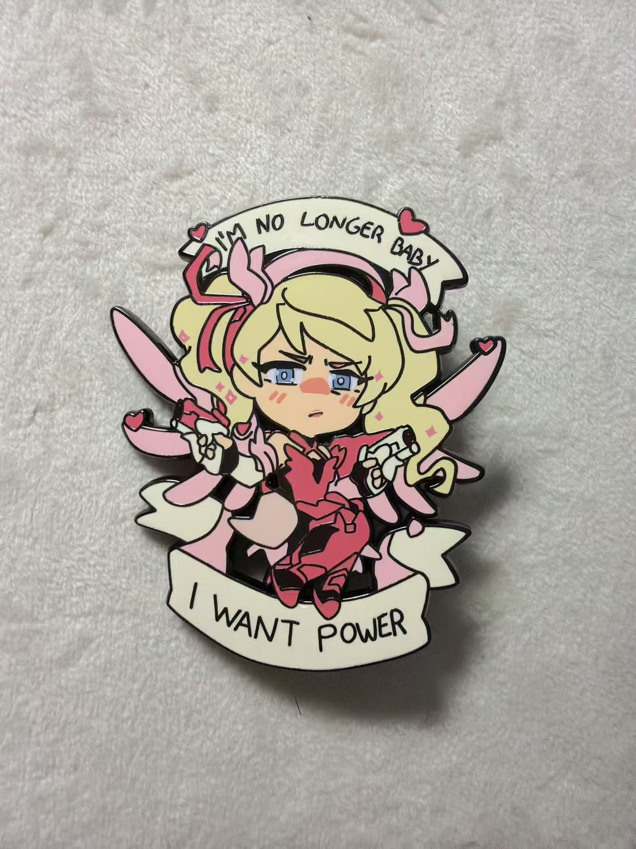 overwatch mercy hard enamel pin