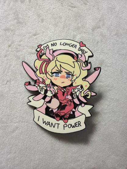 overwatch mercy hard enamel pin