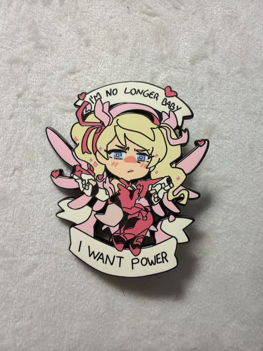 overwatch mercy hard enamel pin