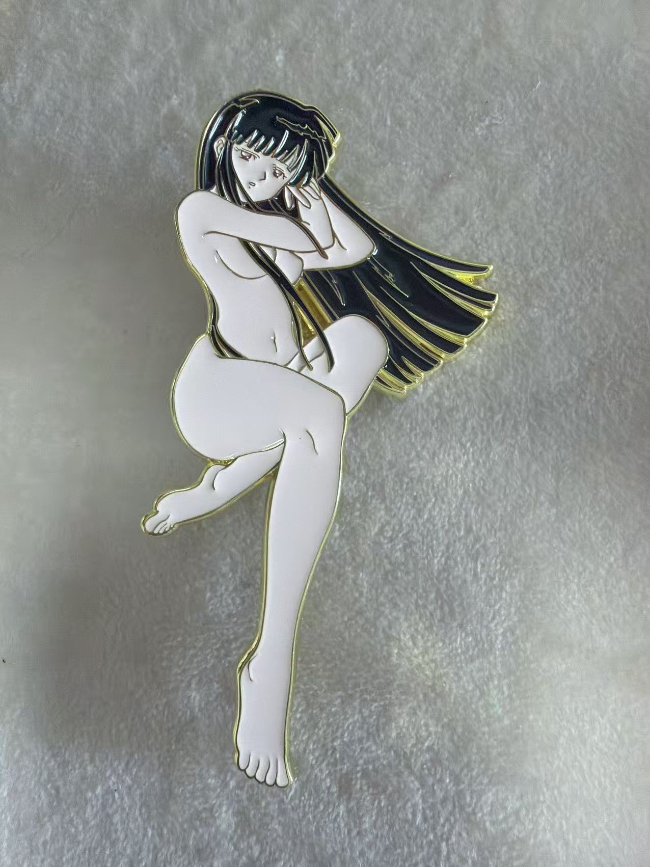 Inuyasha kikyo  Enamel Pin – Rare Limited Edition for Collectors
