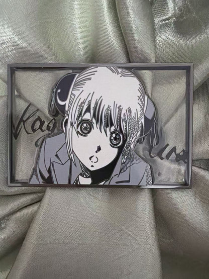 Gintama Enamel Pin | Limited Edition Anime Pins – Gintoki, Kagura, Hijikata
