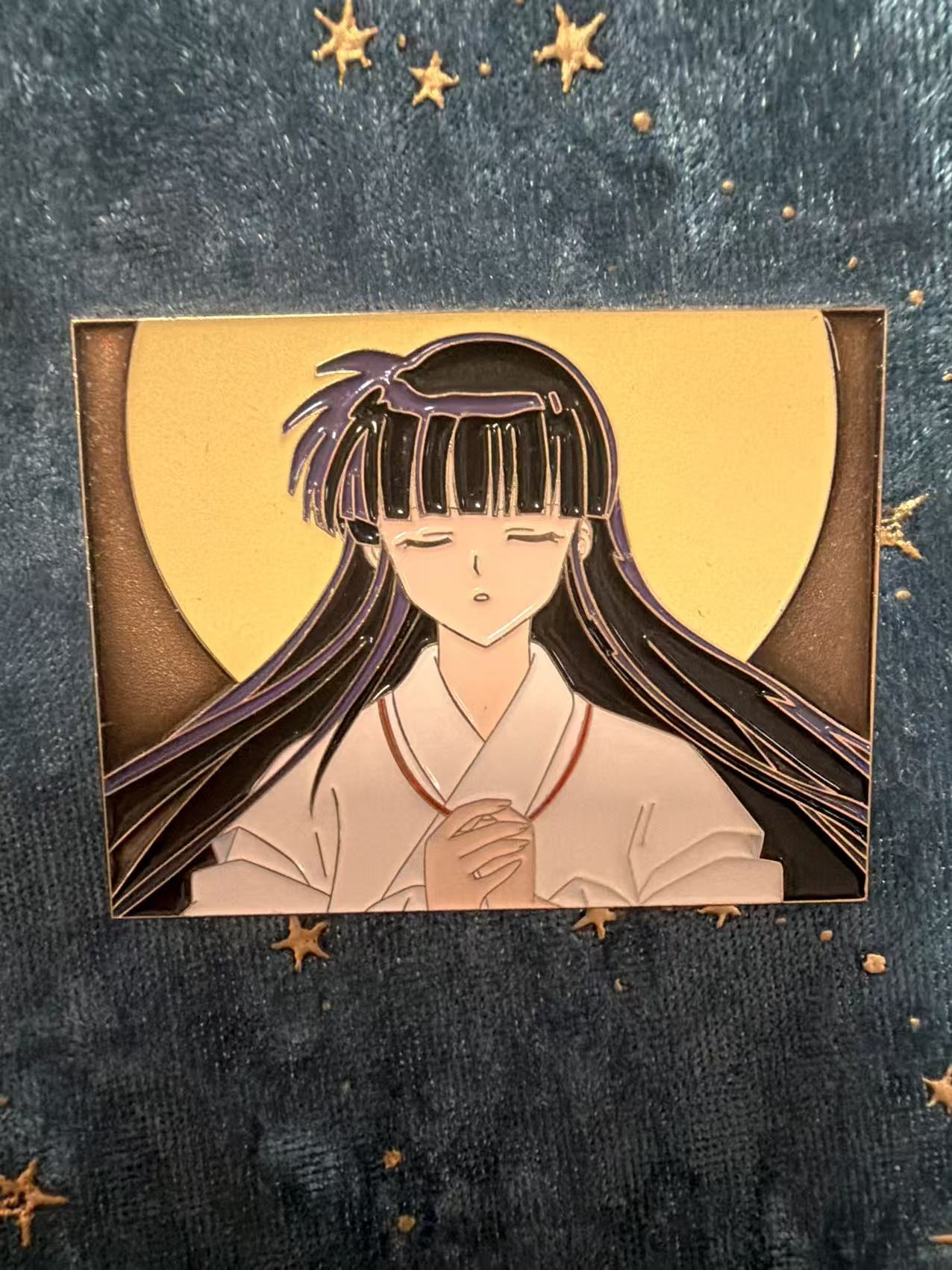 Inuyasha  Kikyo Enamel Pin – Rare Limited Edition for Collectors