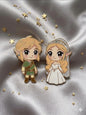 （Original）Zelda and link Enamel Pins – Limited Edition Collector's Item(2pcs)-In hand