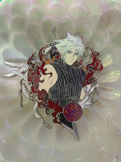 Final Fantasy VII Sephiroth & Cloud hard  Enamel Pin | Limited Edition Collectible
