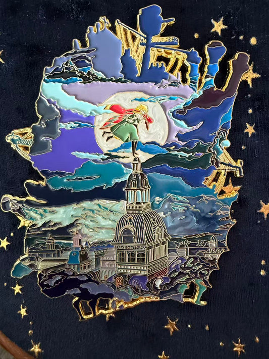 Howl’s Moving Castle enamel pin