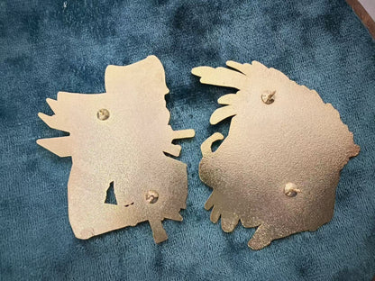 Final Fantasy VII Sephiroth & Cloud hard  Enamel Pins(2pcs)