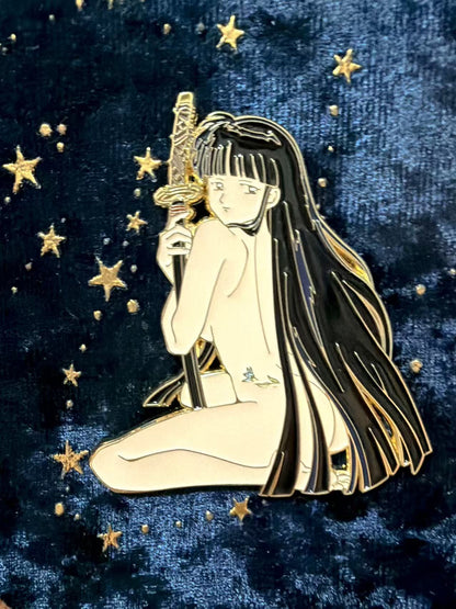 Inuyasha Kikyo Enamel Pin Limited Edition Collectible Anime pin