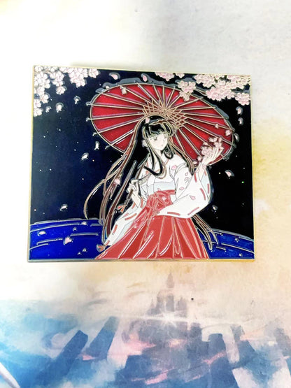 Inuyasha kikyo  Enamel Pin – Rare Limited Edition for Collectors