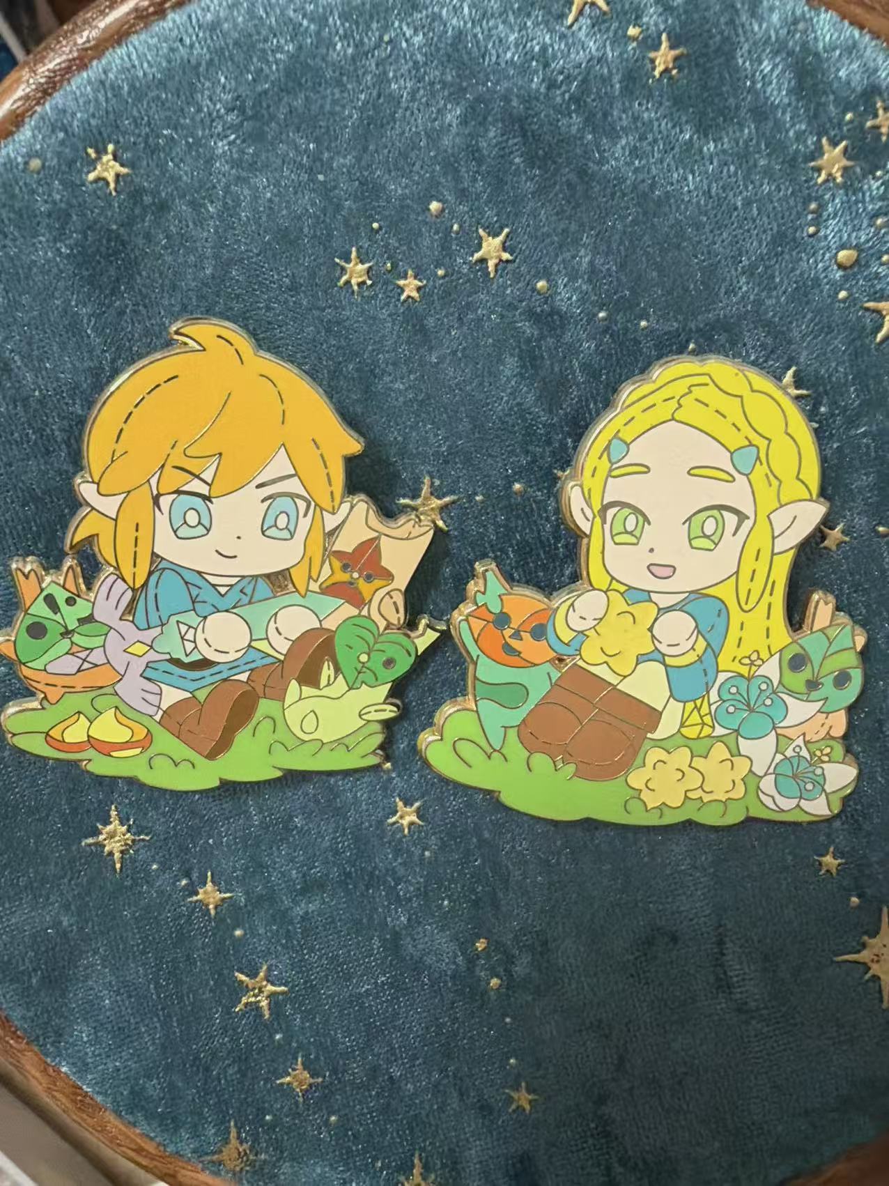 Legend of Zelda  hard enamel Pins（2ps）
