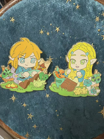 Legend of Zelda  hard enamel Pins（2ps）
