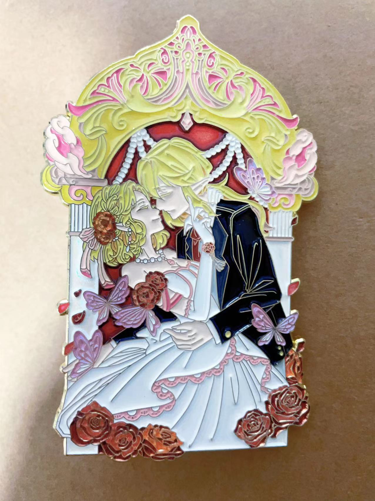 Zelda and link  Enamel Pin – Limited Edition Collector's Item