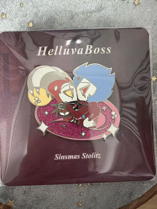 （Brand New）Helluva Boss Enamel Pin