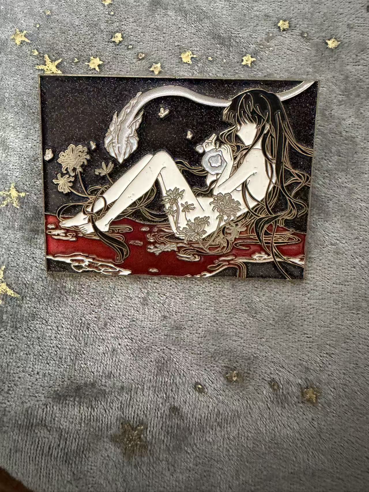 Inuyasha and kikyo  Enamel Pin – Rare Limited Edition for Collector