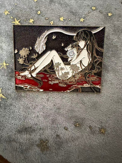 Inuyasha and kikyo  Enamel Pin – Rare Limited Edition for Collector