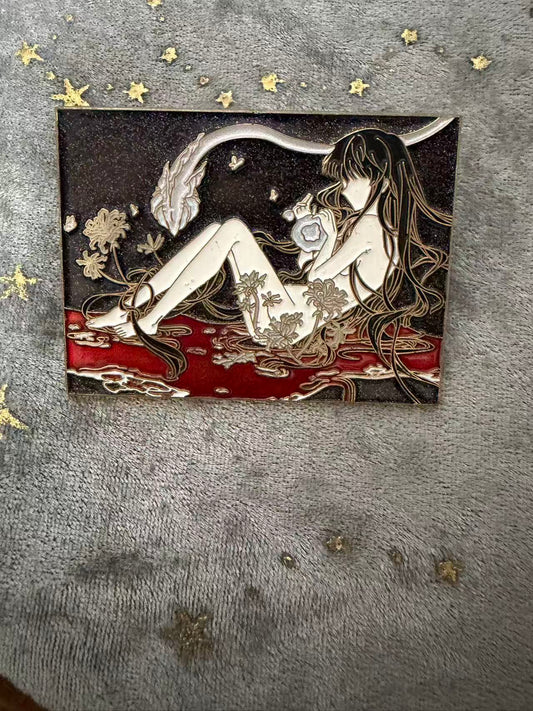 Inuyasha and kikyo  Enamel Pin – Rare Limited Edition for Collector