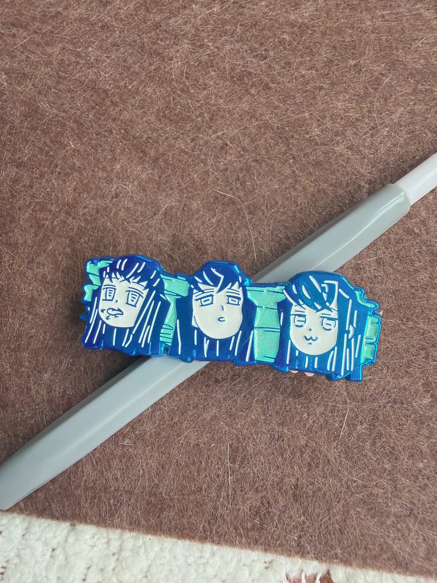 Demon Slayer hard enamal pin