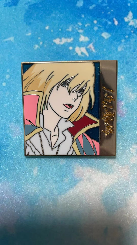 studio Ghibli Howl’s Moving Castle enamel pin