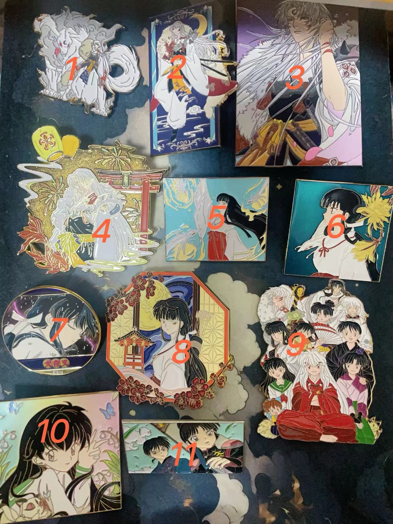 Special deal--Inuyasha enamel pins