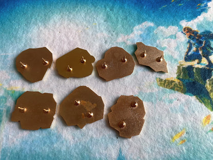 The Legend of Zelda hard enamel pins(7pcs)