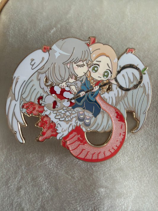 Delicious in Dungeon Pin | Dungeon Meshi Hard Enamel Pin