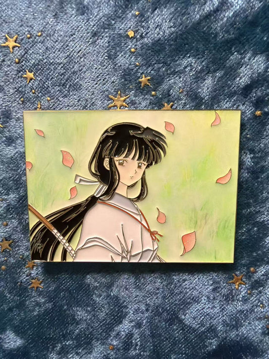 Inuyasha  Kikyo Enamel Pin – Rare Limited Edition for Collectors