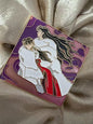 Naraku and kikyo  soft  enamel Pin | Inuyasha Anime Pin
