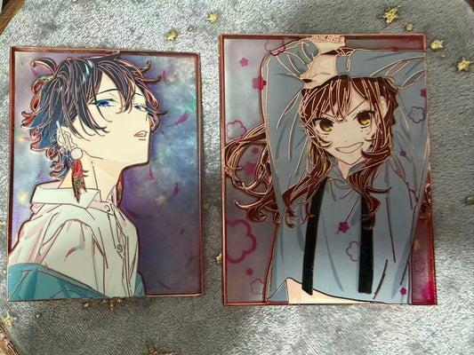 Horimiya  pin– Hori and Miyamura Collectibles & Enamel Pins(2pcs)