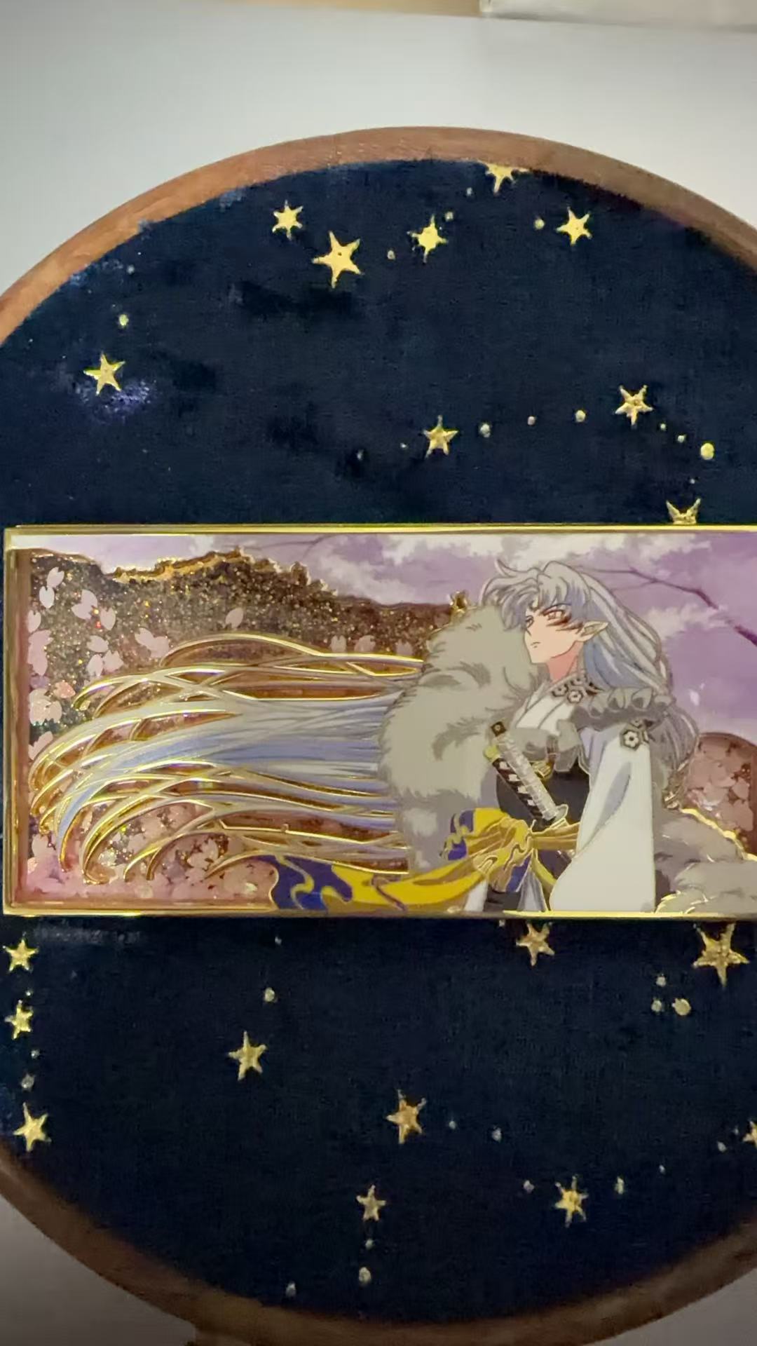 Inuyasha the sakura quicksand sesshomaru  Enamel Pin