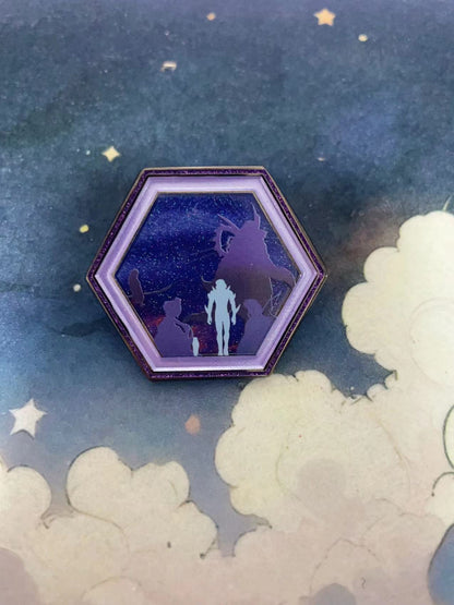 Inuyasha and Naraku Enamel Pin – Rare Limited Edition for Collectors