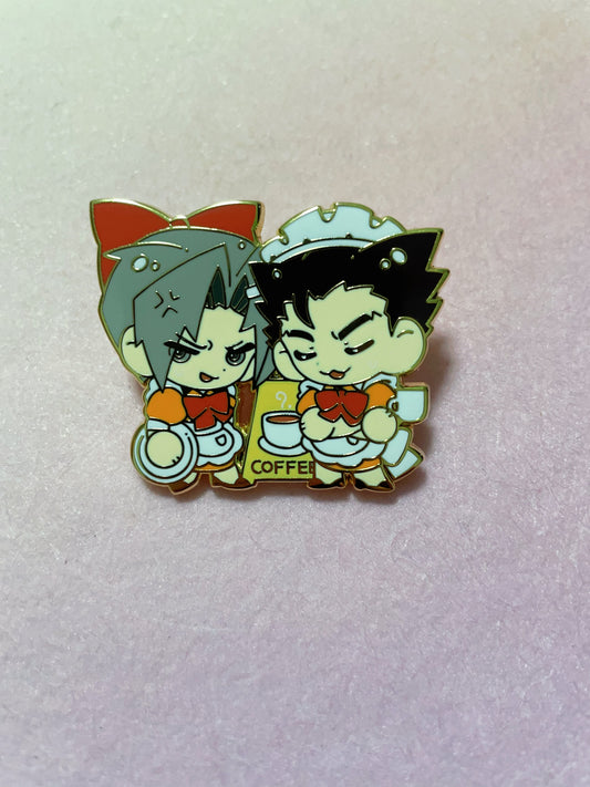 Ace Attorney pins