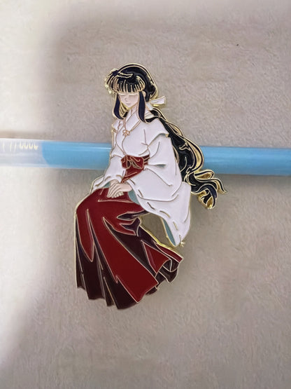 Inuyasha and kikyo  Enamel Pin – Rare Limited Edition for Collector