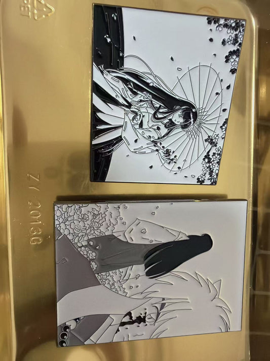 Inuyasha kikyo  Enamel Pins(2pcs) – Rare Limited Edition for Collectors