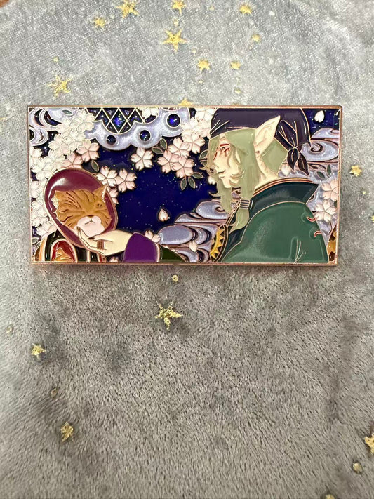 limited edition Mononoke Medicine Seller Hard Enamel Pin