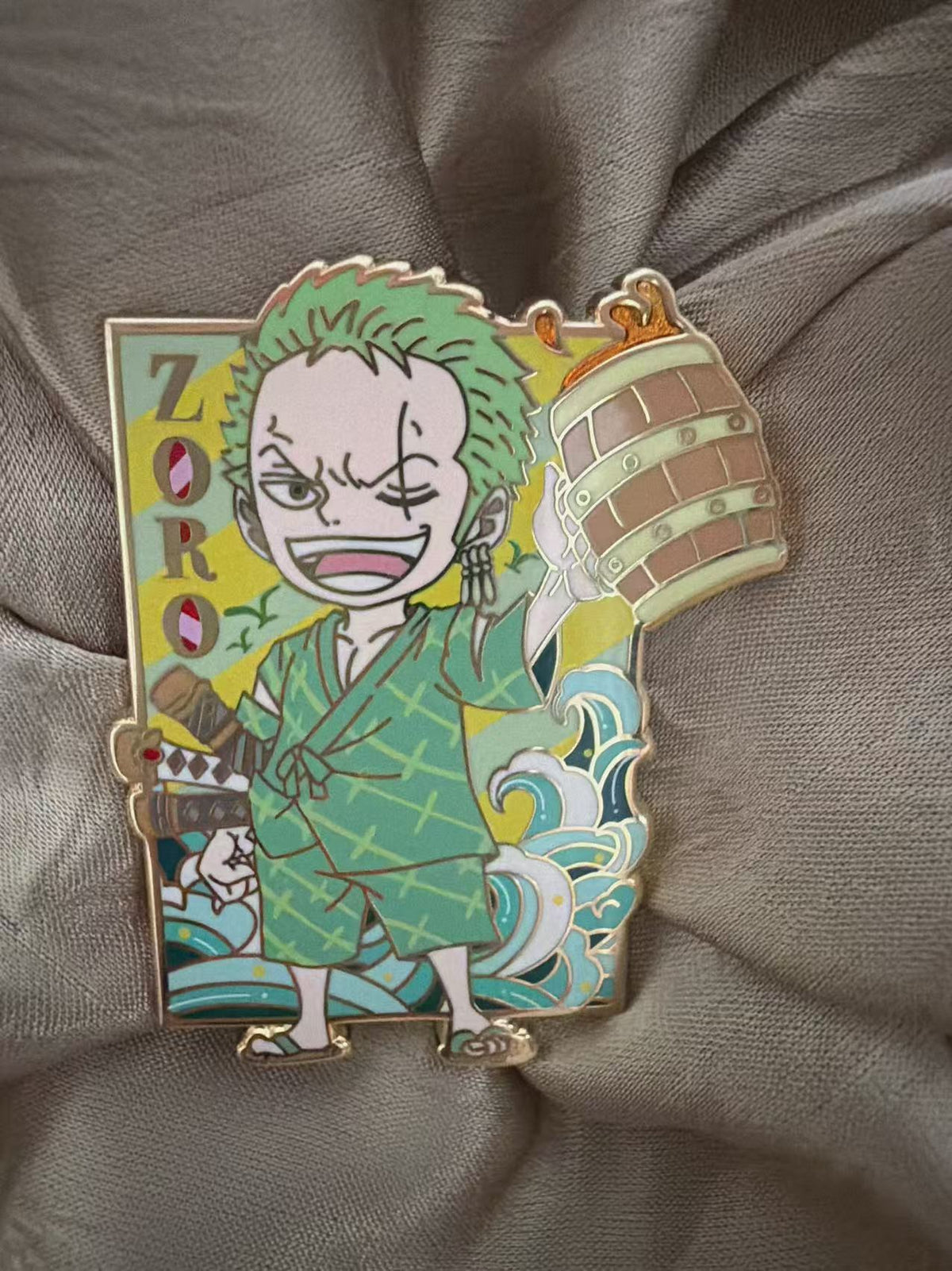 One Piece hard enamel Pin