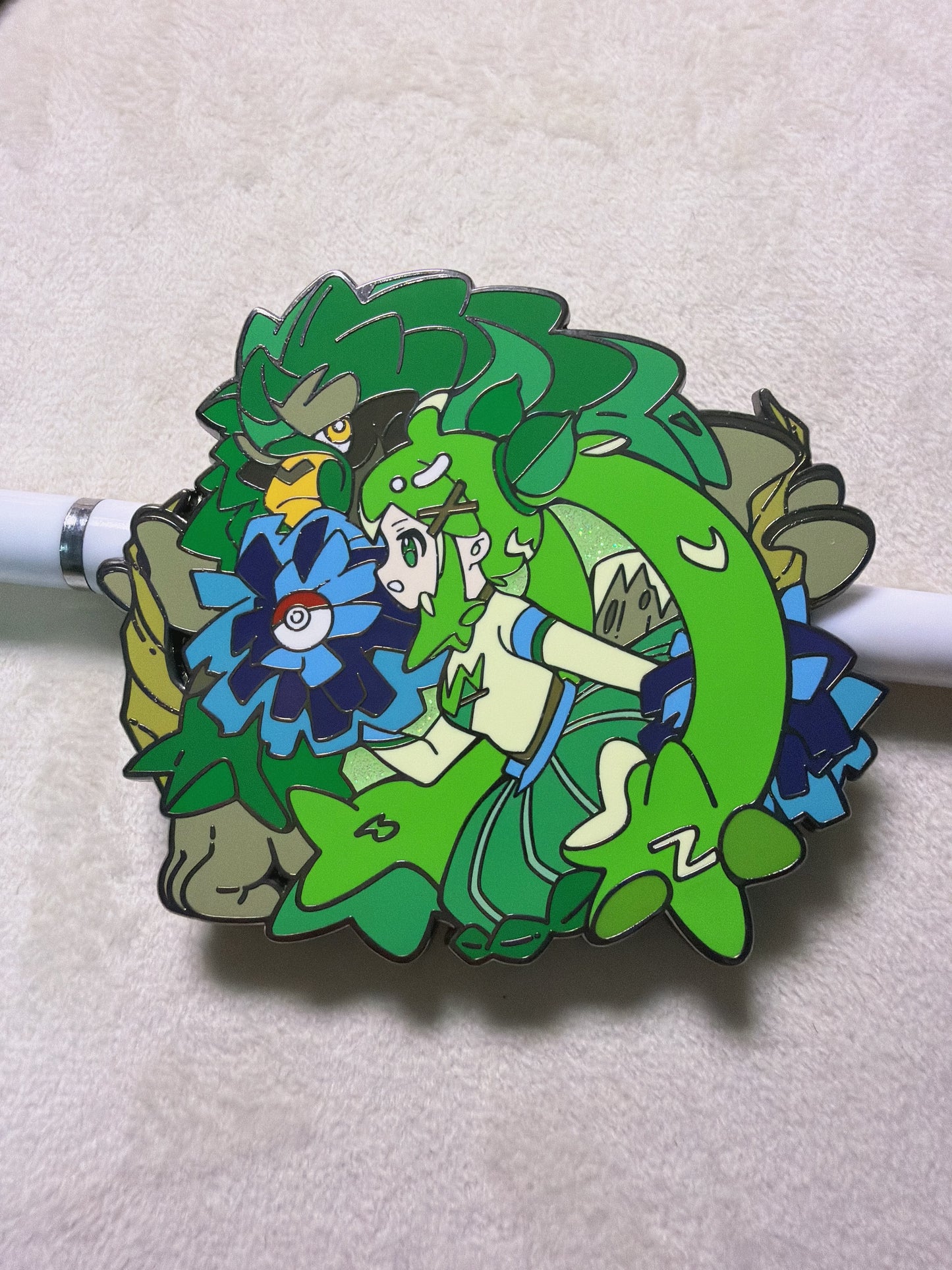 pokemon× Hatsune Miku Fanmade Enamel Pins