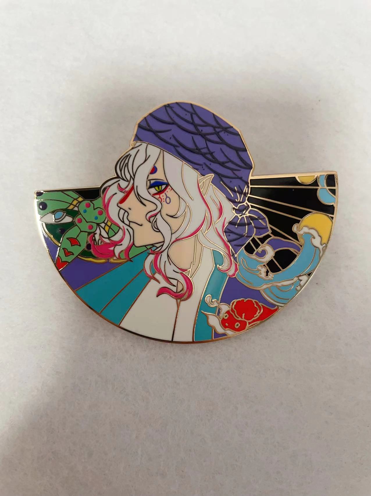 Mononoke Medicine Seller Hard Enamel Pin