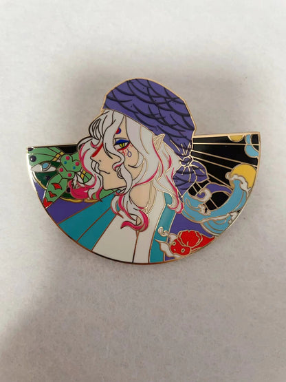 Mononoke Medicine Seller Hard Enamel Pin