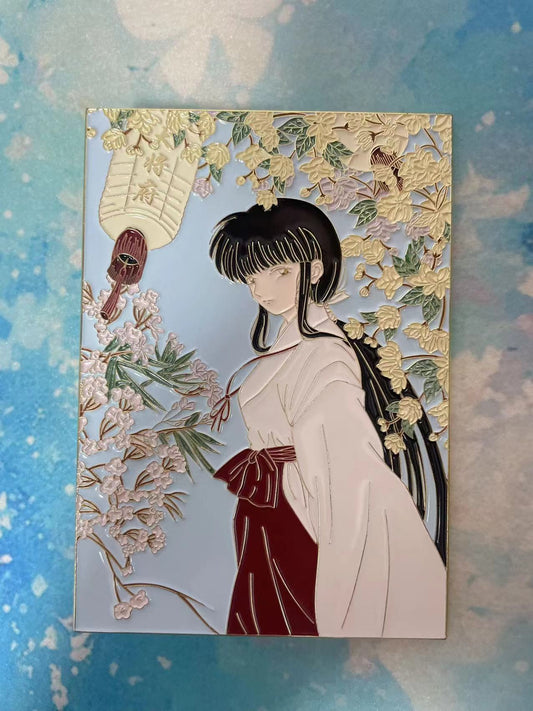 Inuyasha kikyo  Enamel Pin – Rare Limited Edition for Collectors