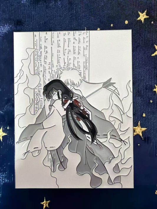 Inuyasha kikyo  Enamel Pins – Rare Limited Edition for Collectors