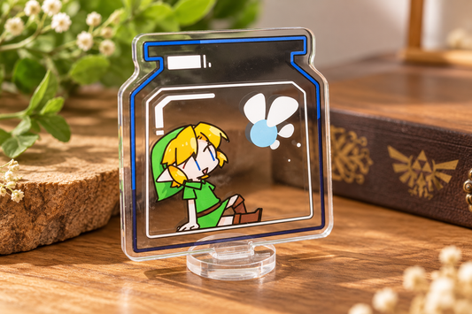 Zelda and link Acrylic Standee