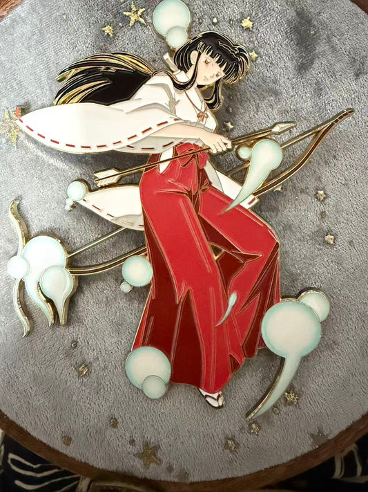 Inuyasha and kikyo  Enamel Pin – Rare Limited Edition for Collector