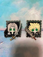 Final Fantasy VII Sephiroth & Cloud Enamel Pin | Limited Edition Collectible