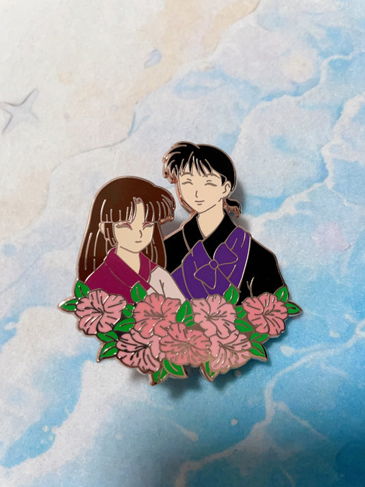 inuyasha and Naraku pin Enamel Pin – Rare Limited Edition for Collectors