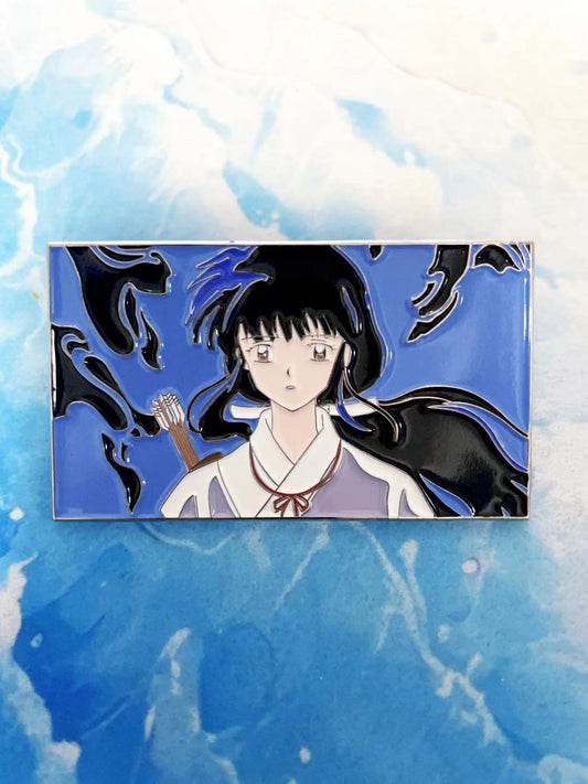 Inuyasha Kikyo Enamel Pin – Rare Limited Edition for Collectors