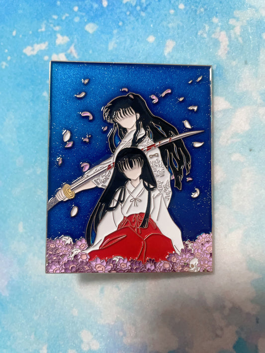 Inuyasha & Kikyo Enamel Pin